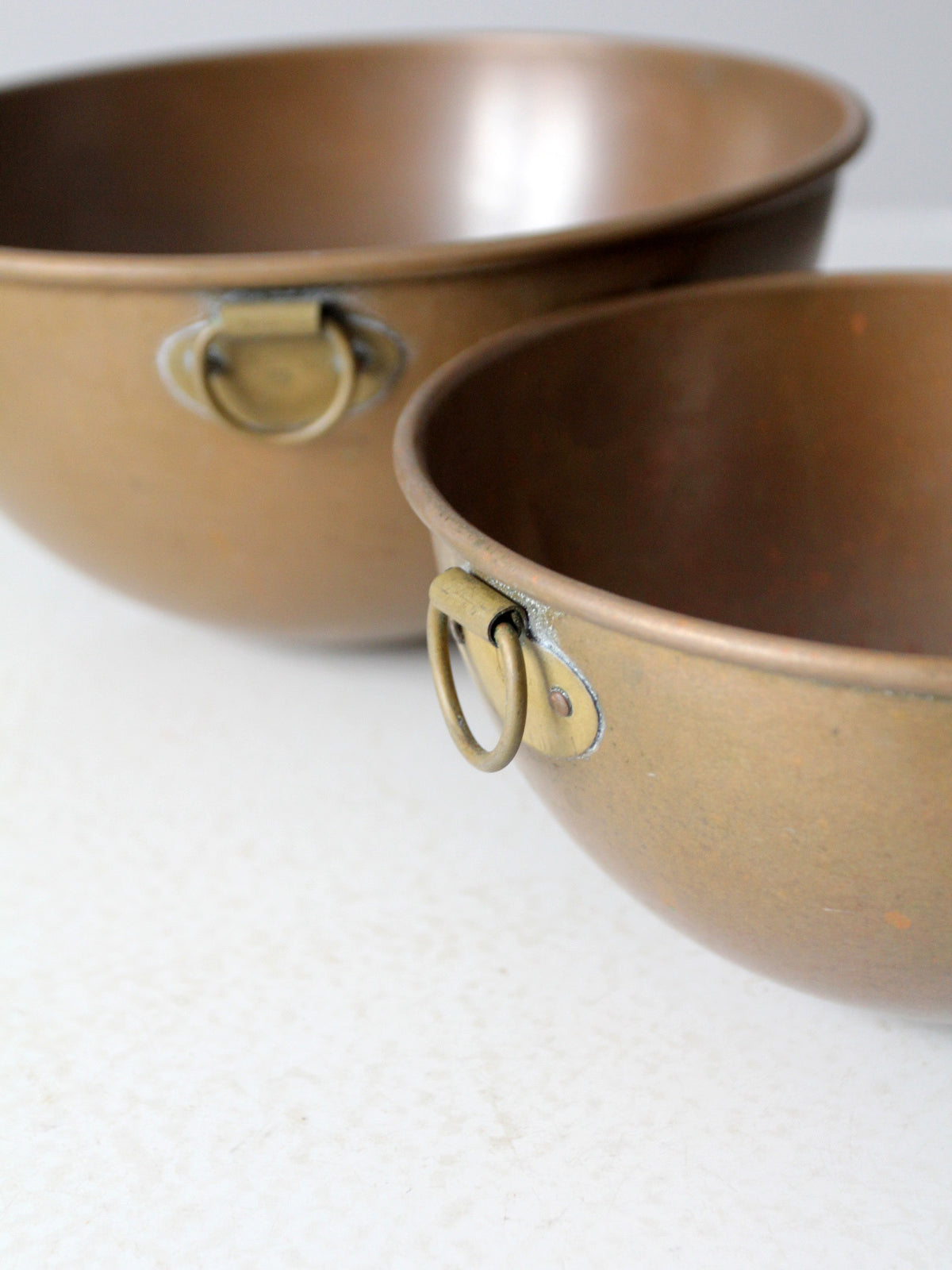 antique copper basin bowls set/3 – 86 Vintage