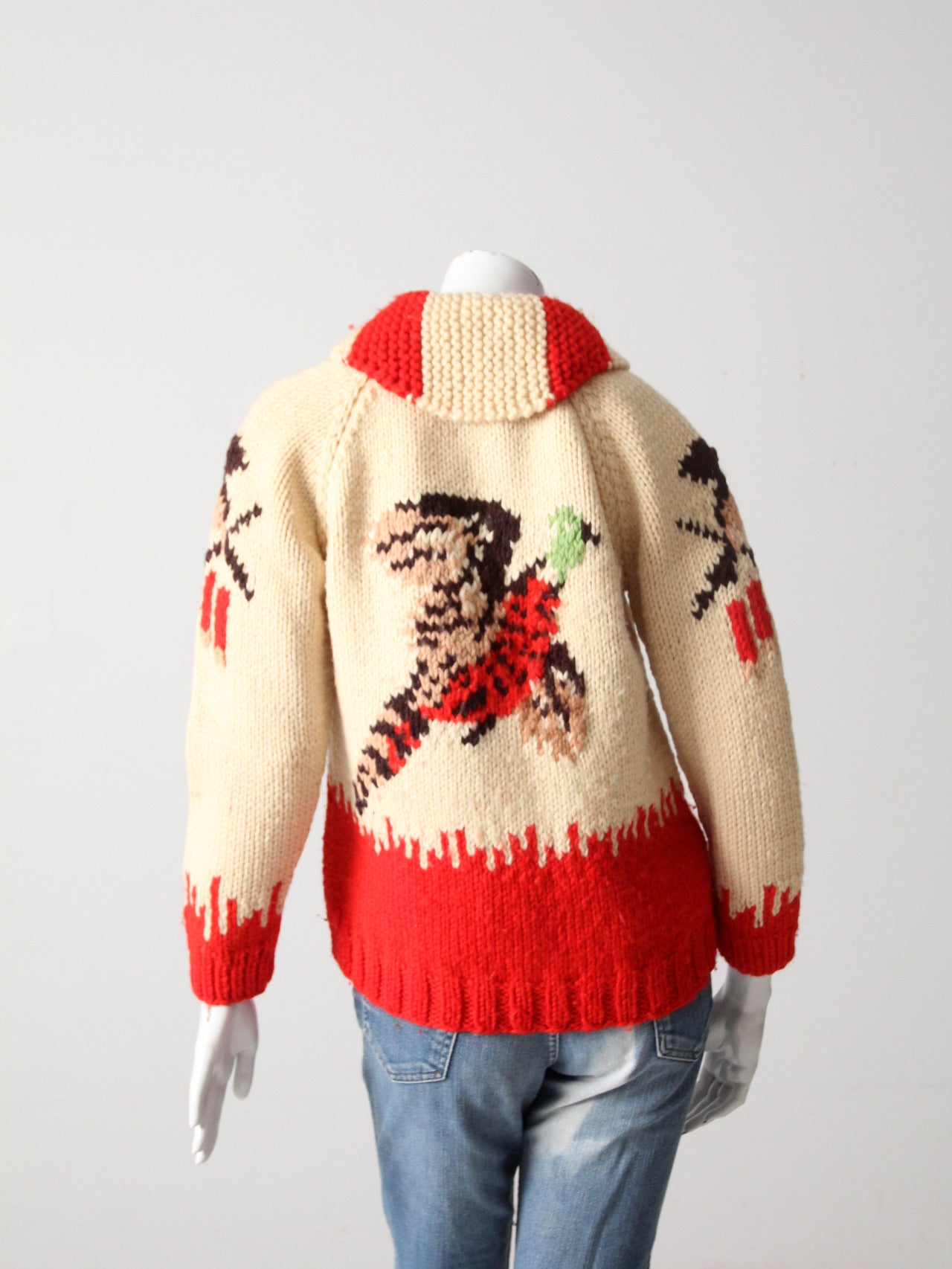 vintage 90s Christmas cardigan sweater – 86 Vintage