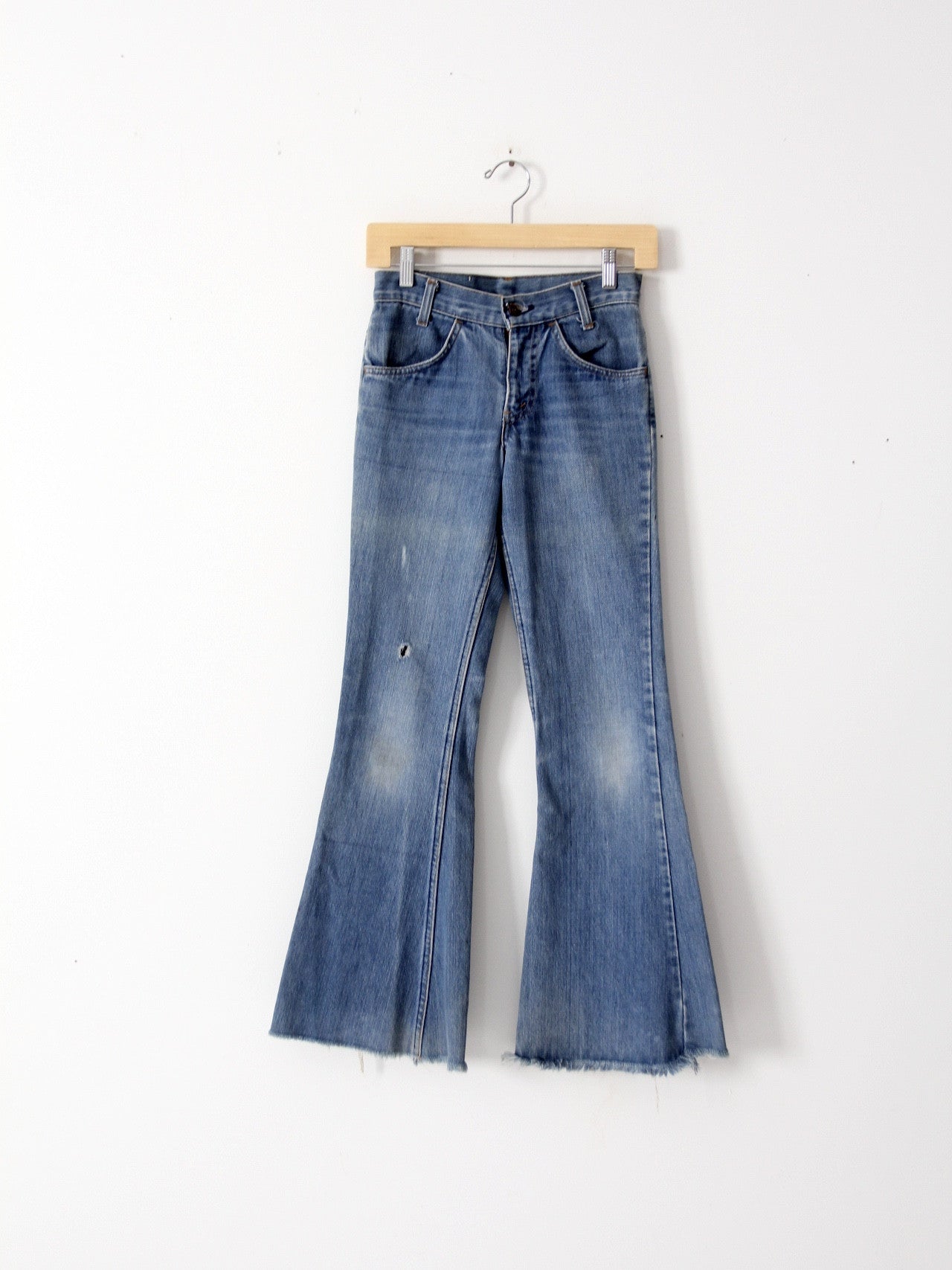 vintage 70s Levi's flare leg denim jeans, 26 x 30 – 86 Vintage