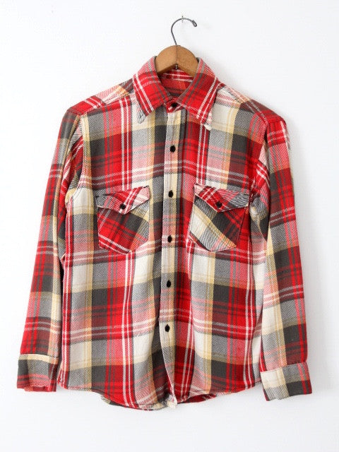 vintage 70s JC Penney plaid shirt – 86 Vintage