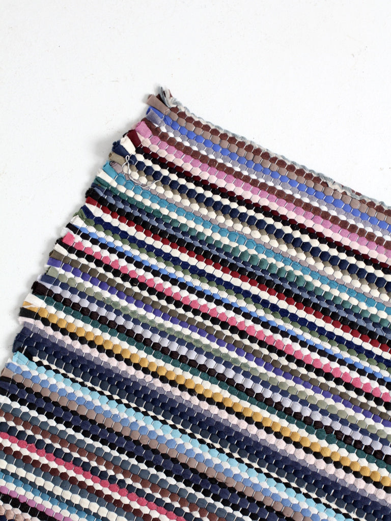 vintage throw rag rug – 86 Vintage