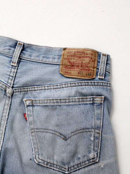 vintage Levis 501xx denim jeans, 33 x 30 – 86 Vintage