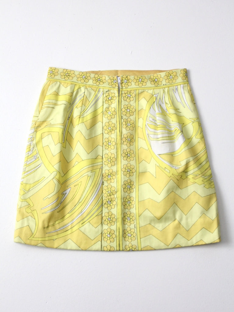 vintage Pucci mini skirt – 86 Vintage