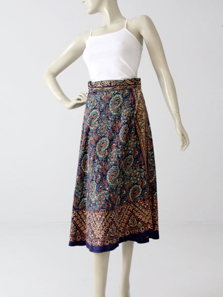 vintage 70s wrap skirt – 86 Vintage