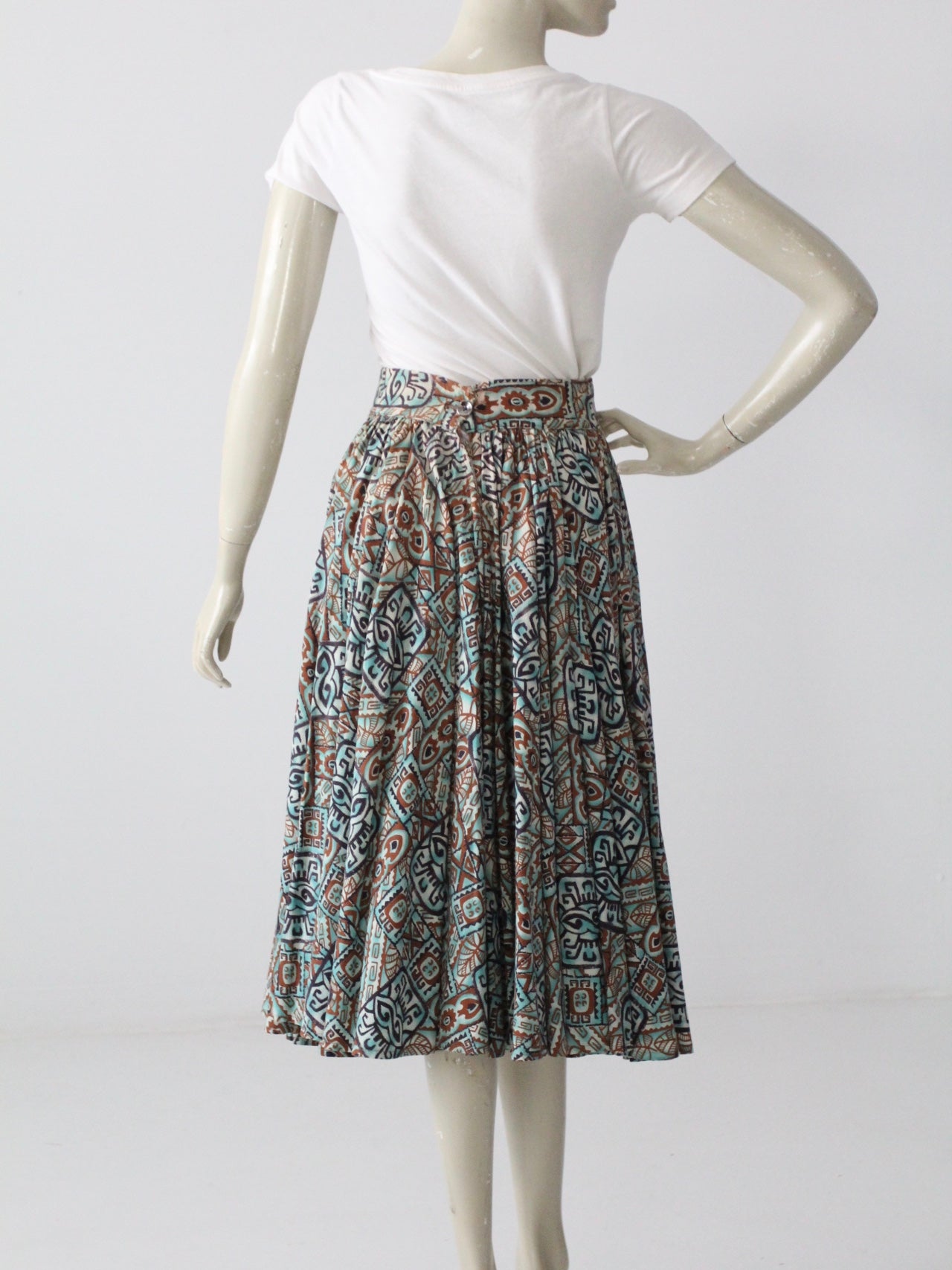 vintage 50s southwestern skirt – 86 Vintage