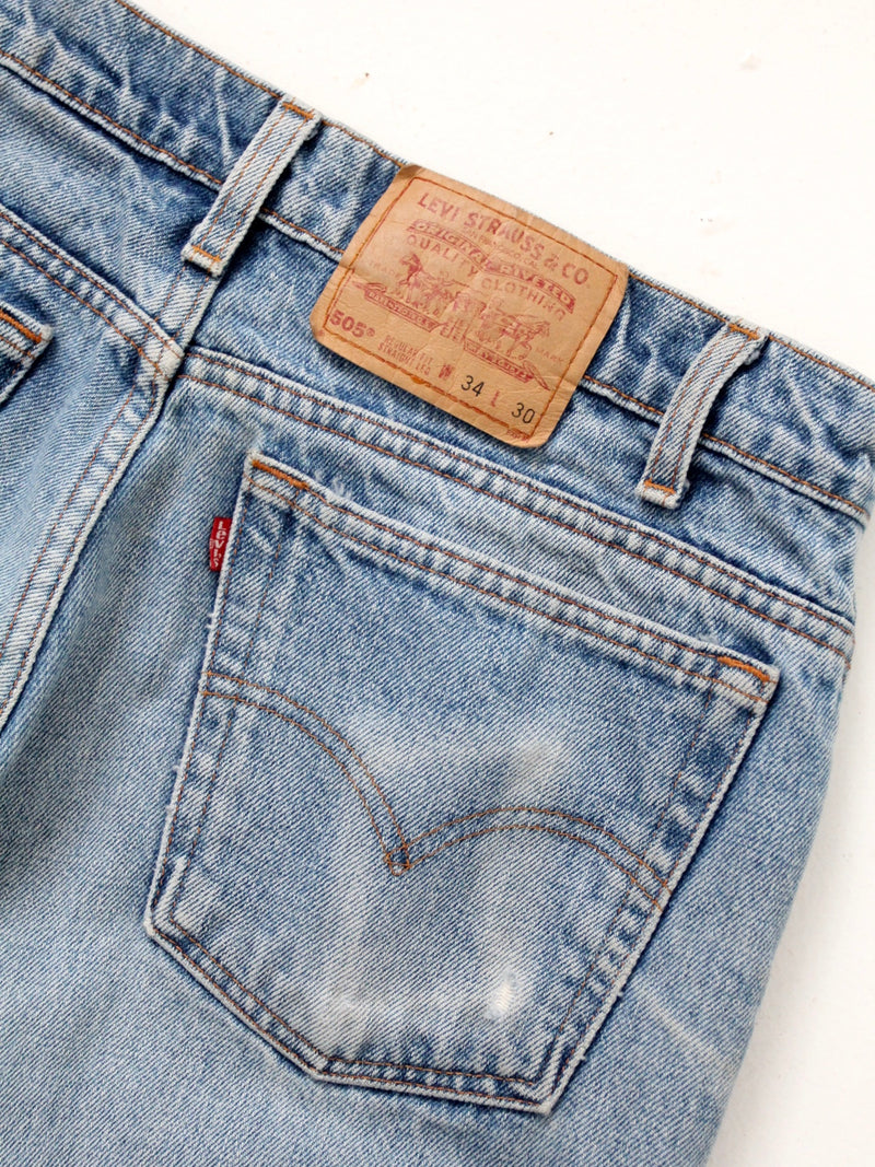 vintage Levis 505 jeans, 33 x 30 – 86 Vintage