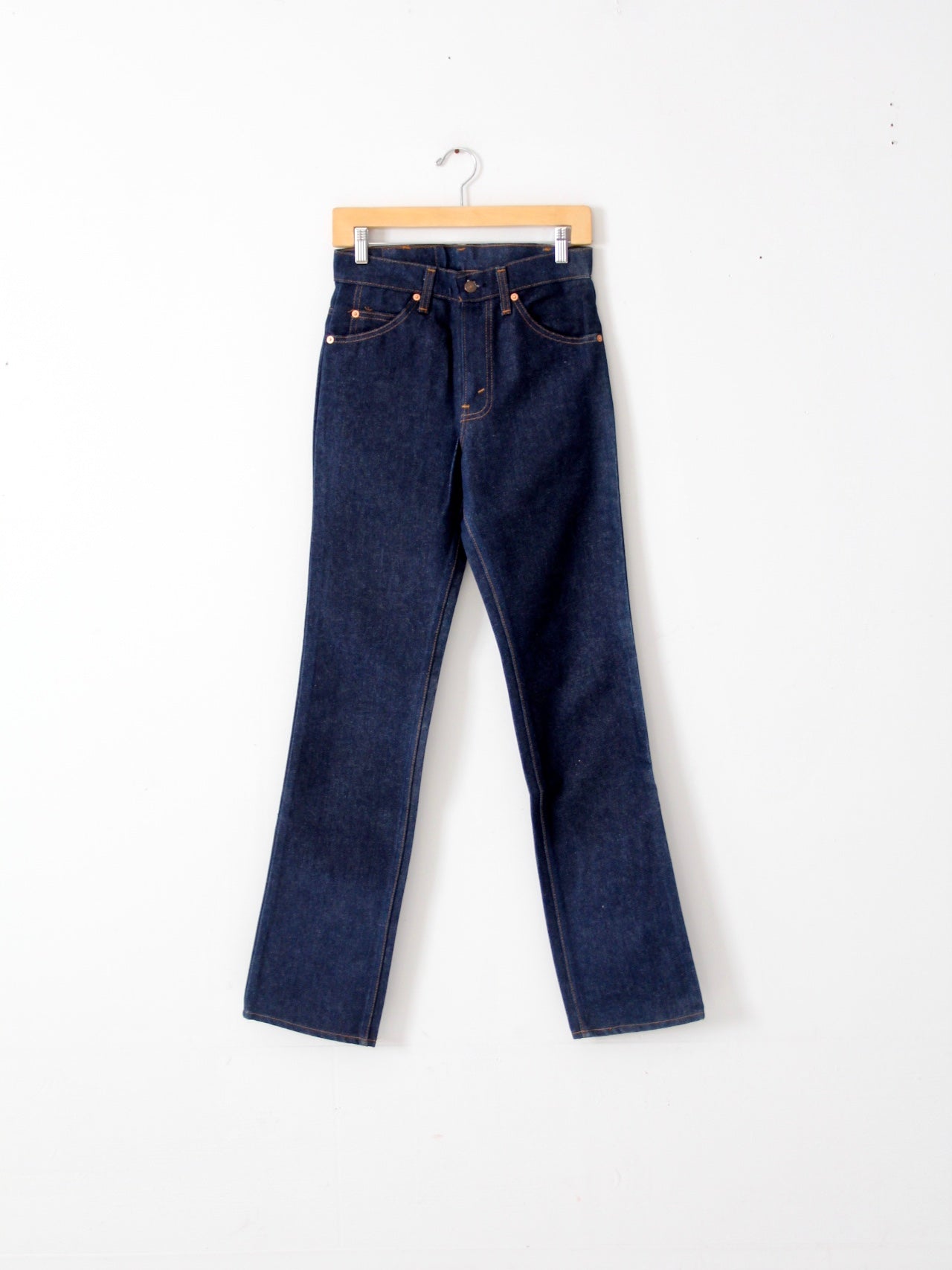 vintage 70s Levis dark wash 509 jeans, 28 x 33 – 86 Vintage