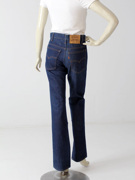 vintage 70s Levis dark wash 509 jeans 