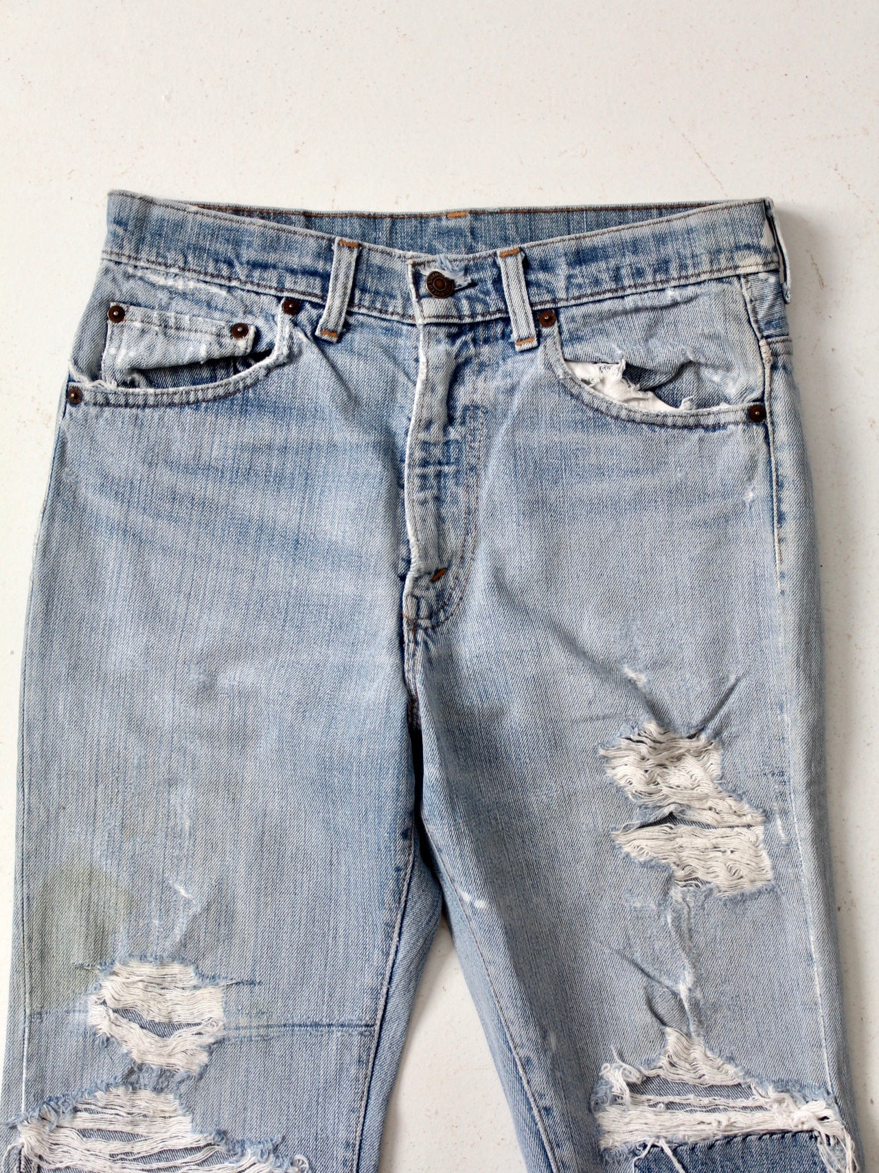 vintage Levis 517 distressed jeans, 31 x 31