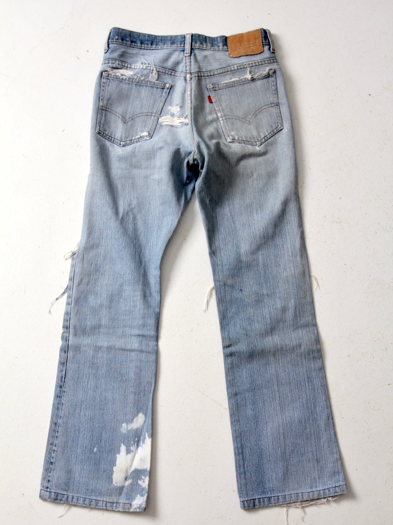 vintage Levis 517 distressed jeans, 31 x 31