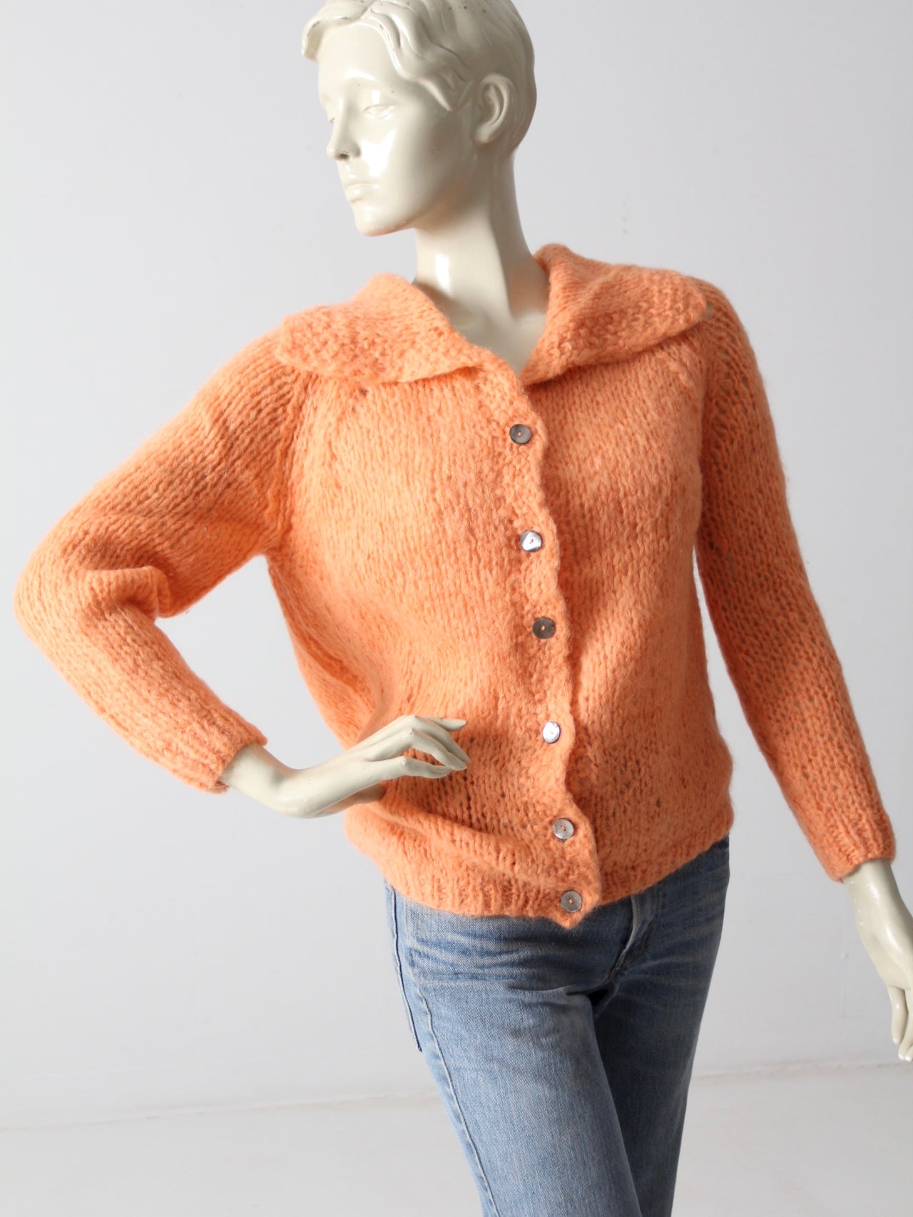 vintage 50s mohair cardigan – 86 Vintage