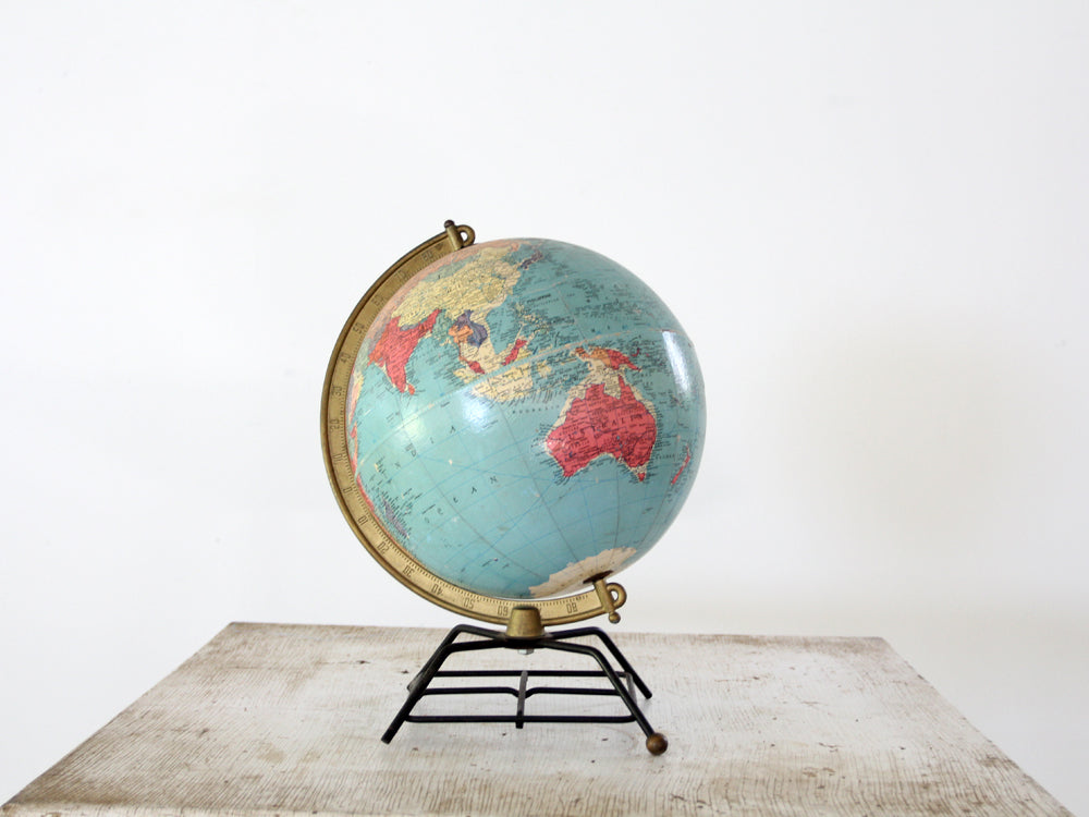 1950s World Globe