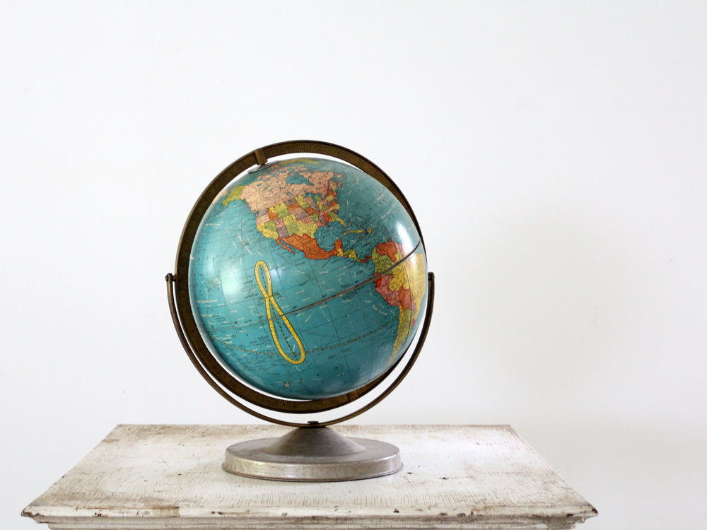 1960s World Globe