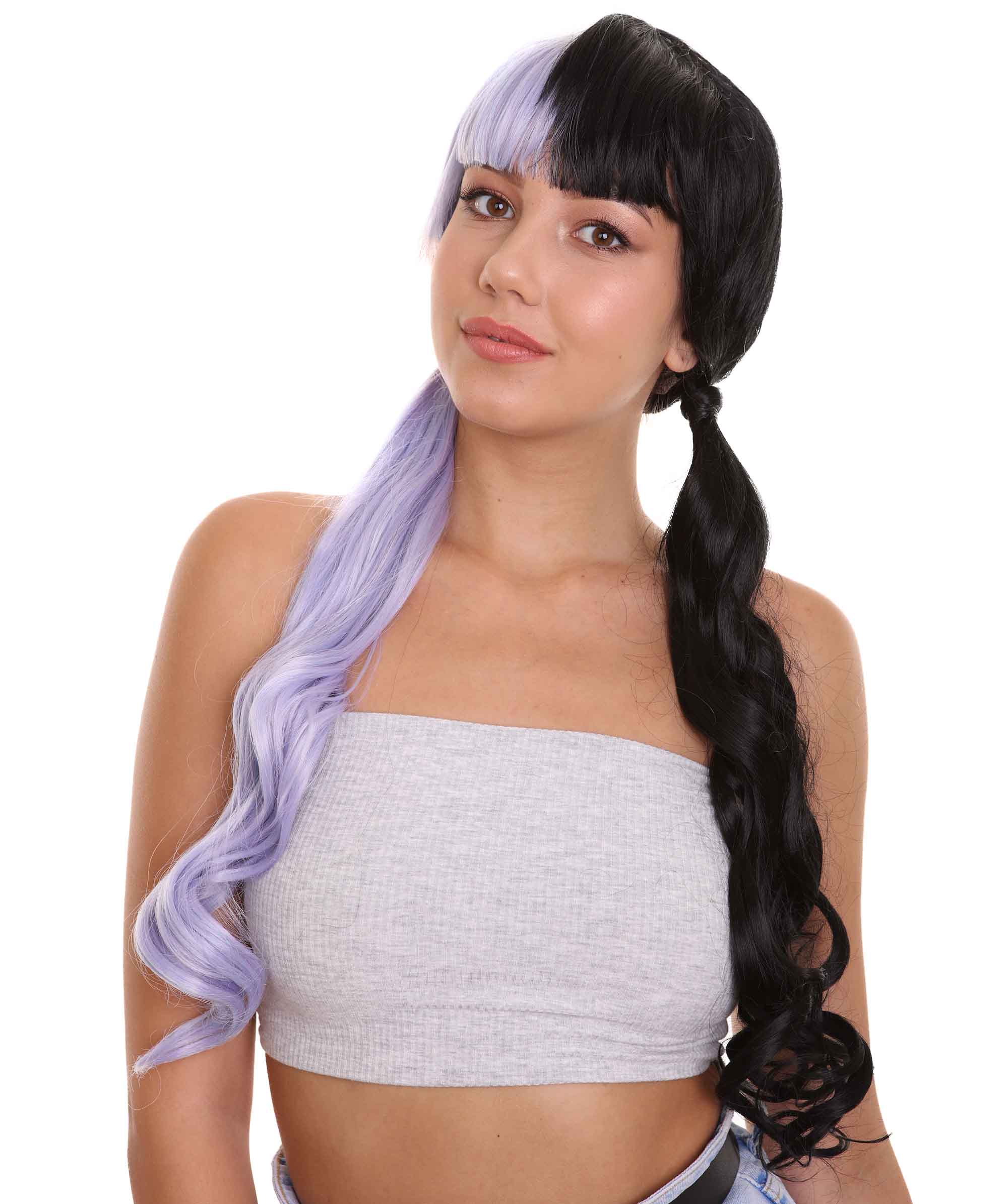 pigtail lace front wig