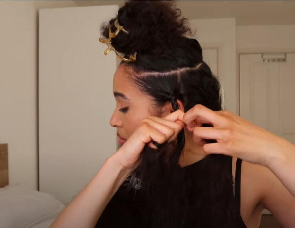A simple guide to create box braids on natural hair