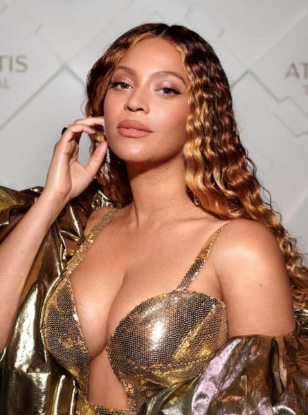 Beyonce crimped hair