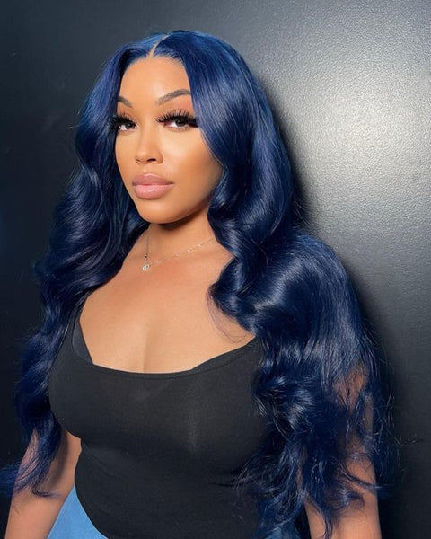 Blue Black Hair Color