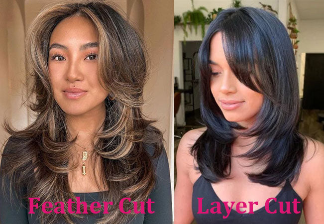Differences Between Feathered Cut And Layered Cut