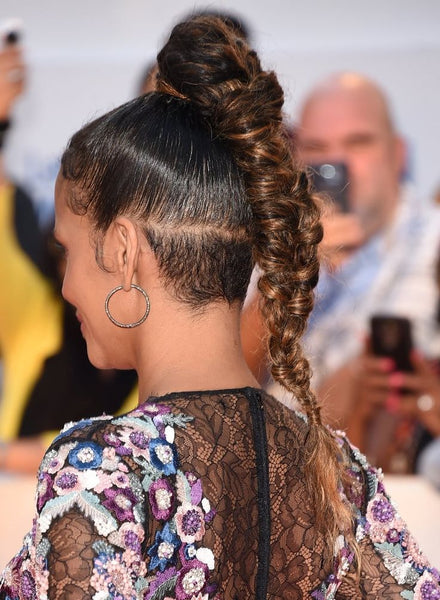Fishtail Braid with Bun