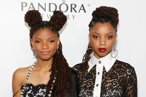 Halle Bailey in Space Buns