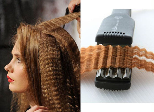 How To Do The 80s Crimped Hair