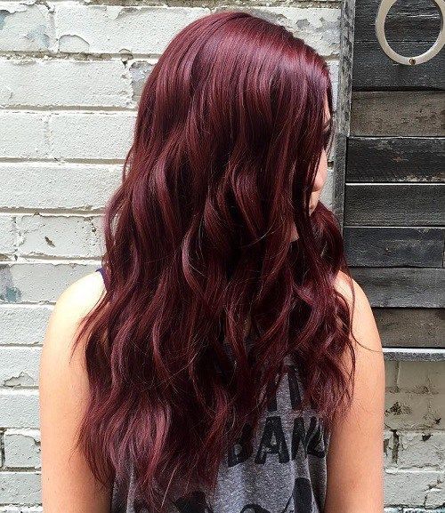 All You Need To Know About Burgundy Hair Color – Hermosa Hair