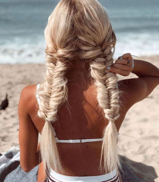 Messy Fishtail Braid