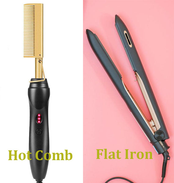 What Are the Differences Between A Hot Comb And A Flat Iron