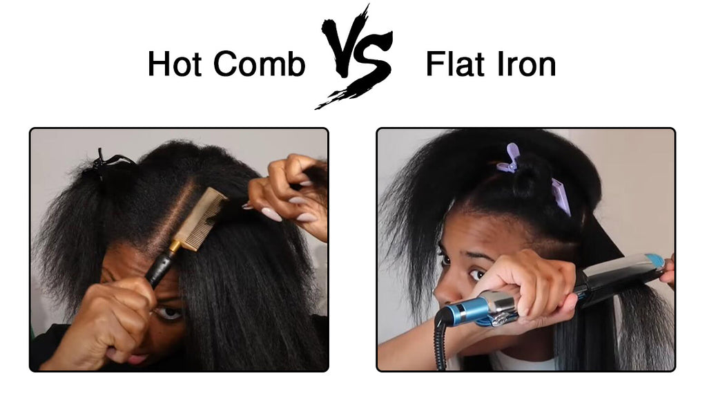 hot comb vs flat iron