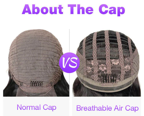 normal cap vs breathable air cap