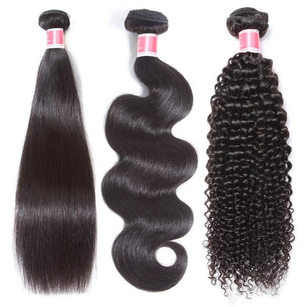 curly body wave weave