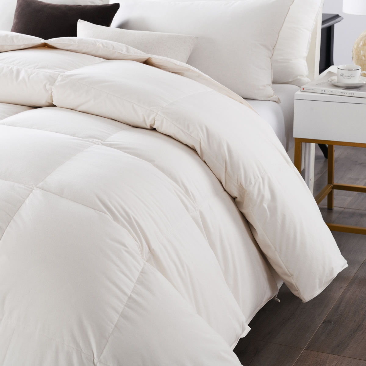 650 fill goose down comforter