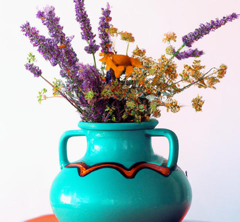 diy perfumers lavender germanium chamomile boquet in vase - Culinary Solvent