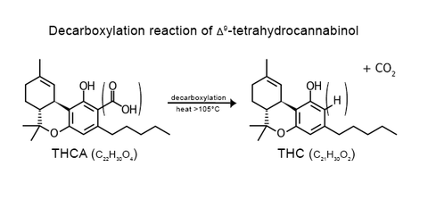 decarboxylation of cannabis on a molecular level - Culinary Solvent