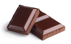 pieces of a chocolate bar for chocolate extract made with 200 proof alcohol