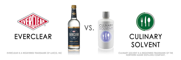 Culinary Solvent compared to Everclear