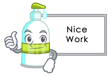 Hand Sanitizer Recipe Complete Thumbs Up - Culinary Solvent