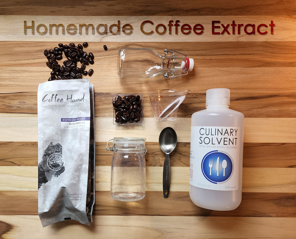 Homemade Coffee Extract Recipe - Culinary Solvent