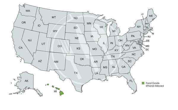 how to buy food grade ethanol in Hawaii