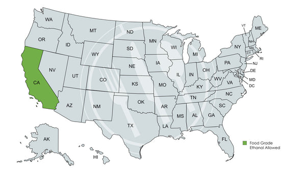 how to buy food grade ethanol in California