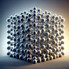 molecular sieve is made up of an intricate precise arrangement of molecules to trap water out of solution with ethanol