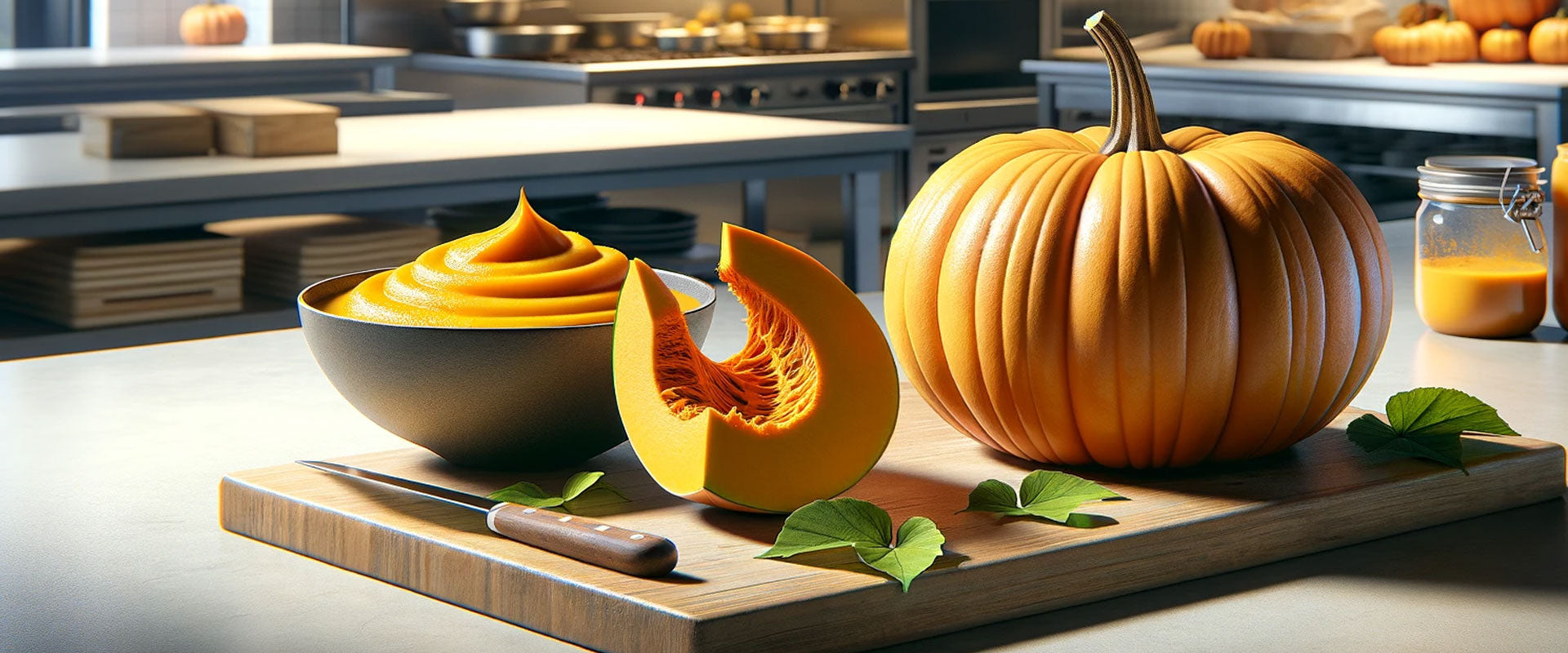 pumpkin for natural orange food color and dye