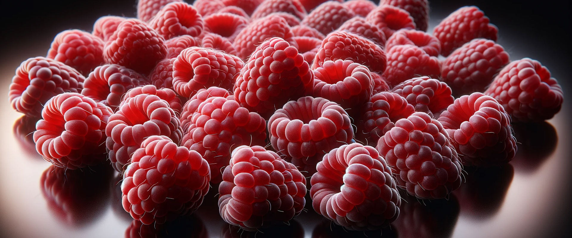 red raspberries for natural red food coloring