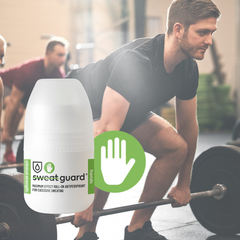 SWEAT GUARD Your Fitness Ally Hands Antiperspirant