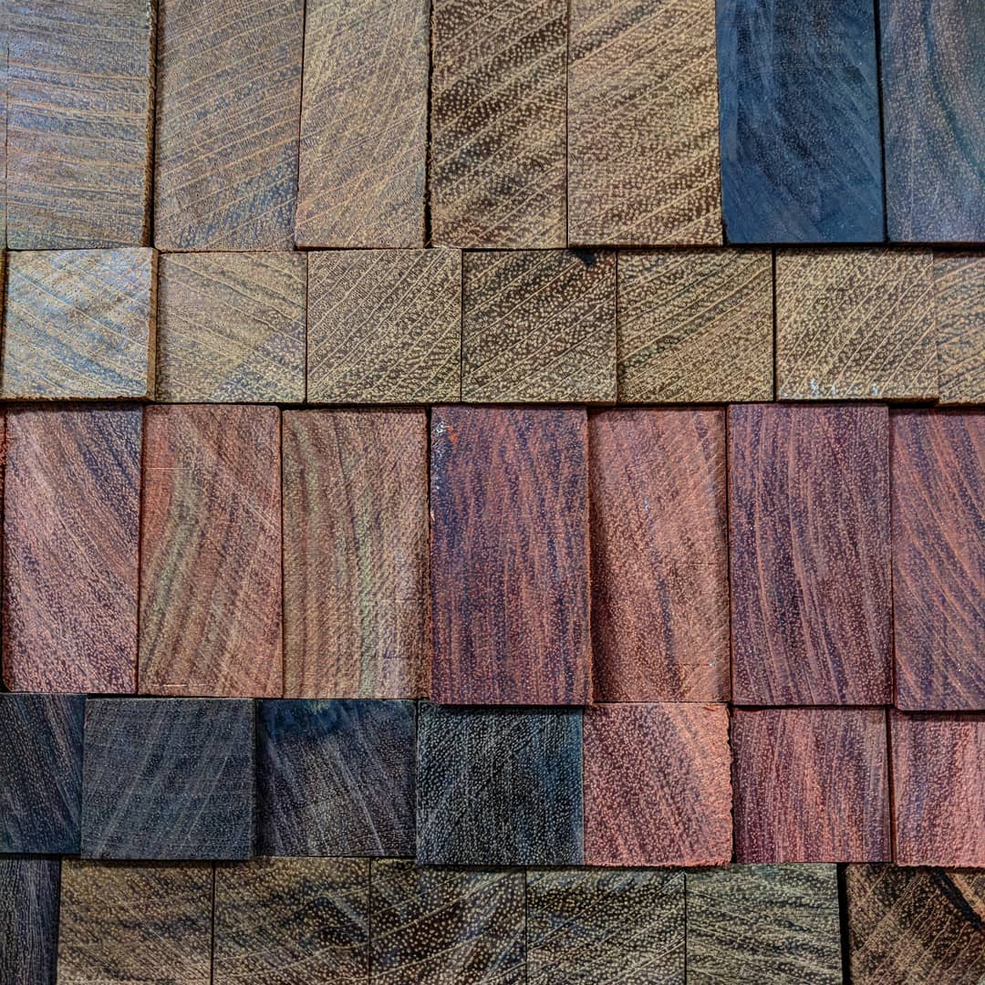 Mosaic Reclaimed Wood Utensil Holder