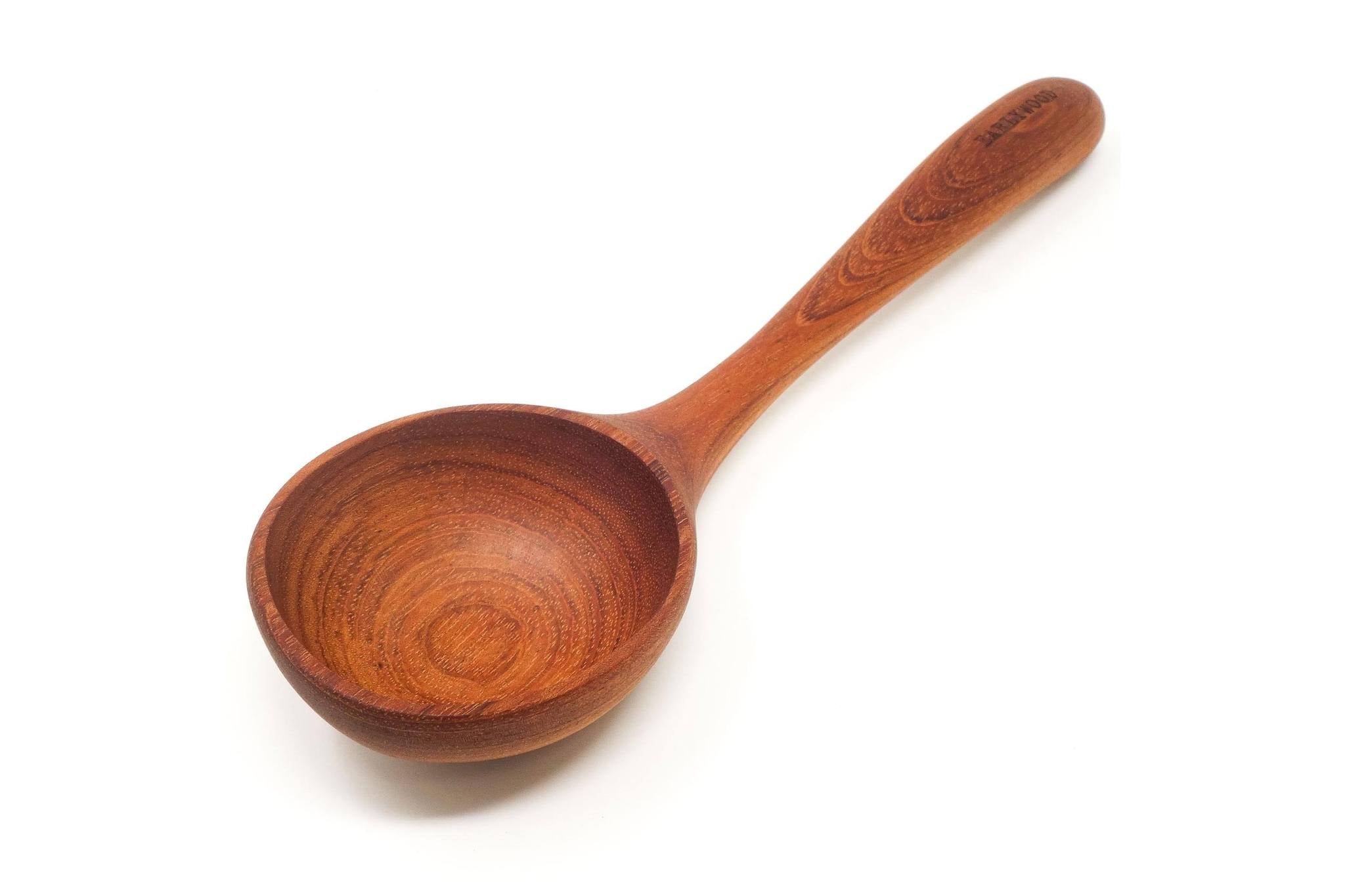 Wooden ladle present for cook who has everything