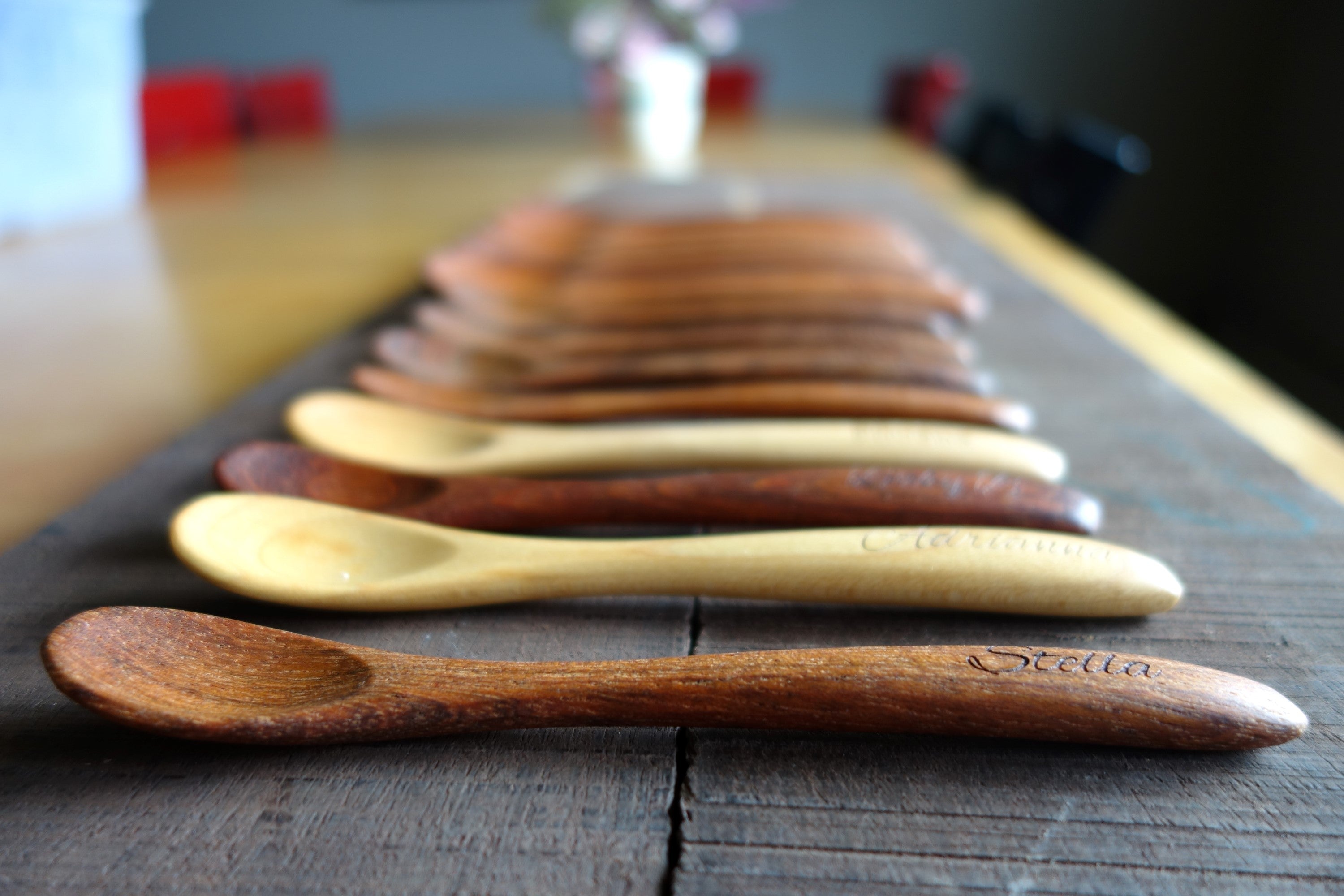 Wooden spoons as heirlooms