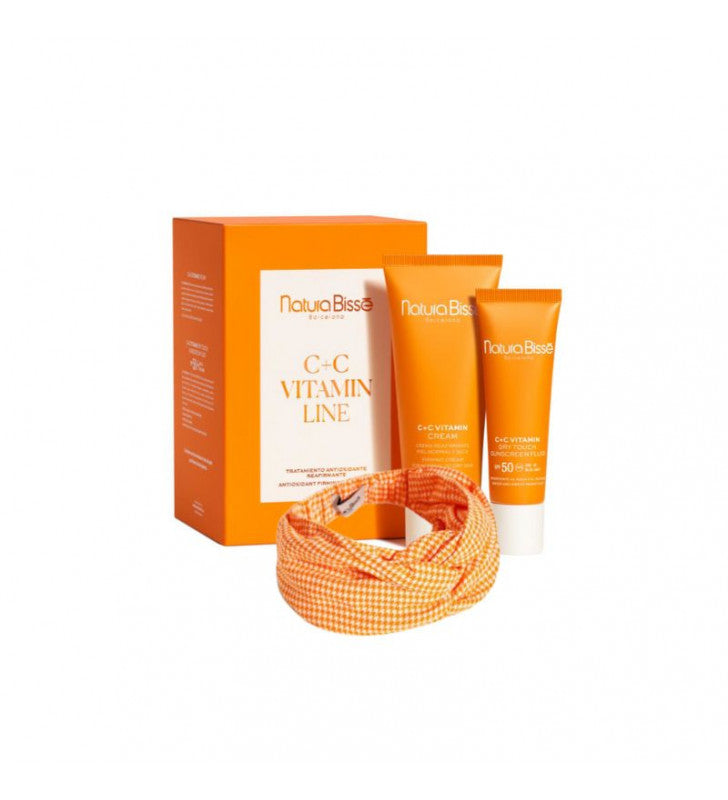 SET C+C VITAMIN CREAM + SPF50 DRY TOUCH SUNSCREEN FLUID (regalo valora –  The Beauty Brand Levante