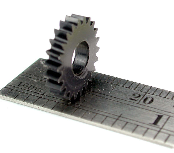 Worm Gear, 3 Lead, 0.4mod x 21 Teeth x 9.15mm OD x 2.15mm Face