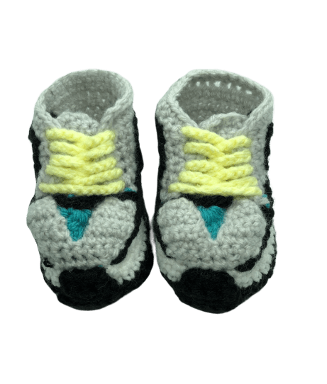 crochet baby yeezys